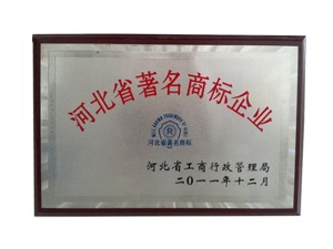 河北省名牌上边企业